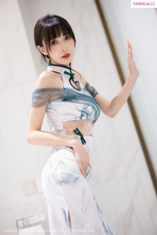 林星阑  [XiuRen]高清写真图 2023.11.02 No.7605 林星阑 旗袍美腿第24张图片